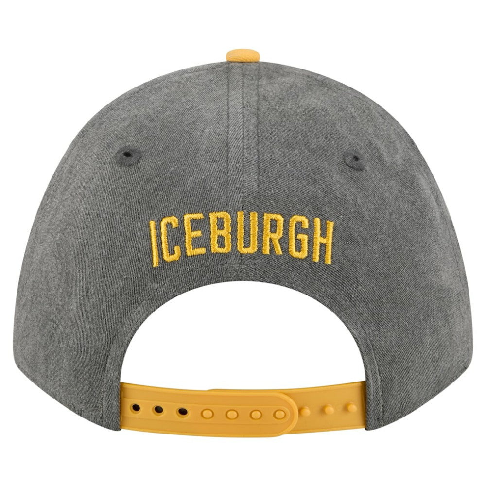 Pittsburgh Penguins New Era Mascot 2-Tone 9FORTY Adjustable Hat - Black/Gold | US 202715556