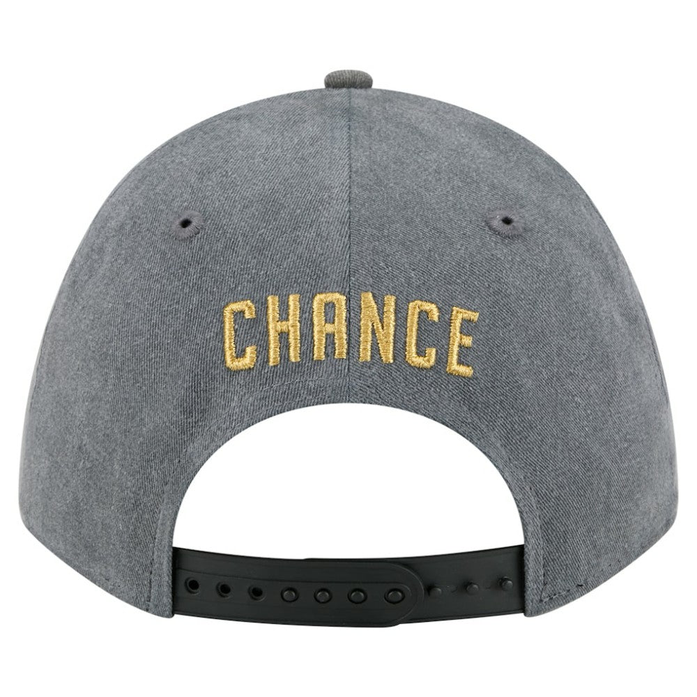 Vegas Golden Knights New Era Mascot 2-Tone 9FORTY Adjustable Hat - Charcoal/Black | US 202715559