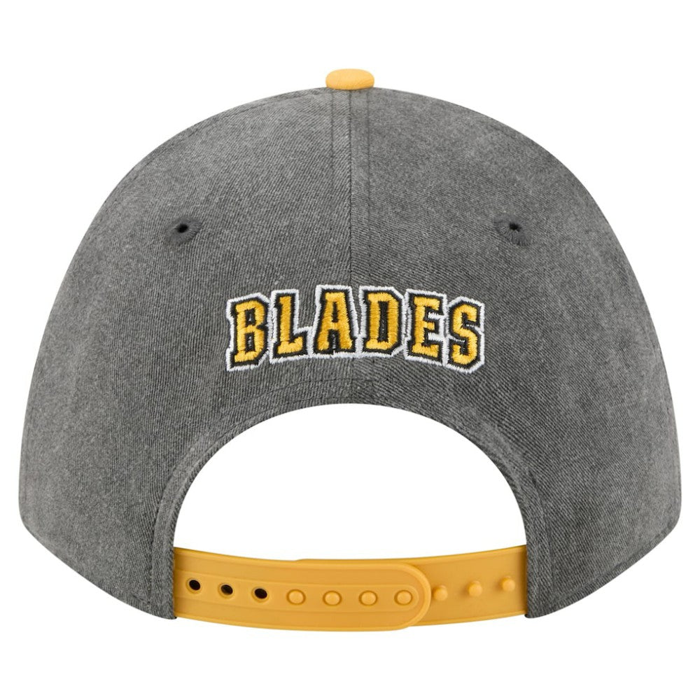 Boston Bruins New Era Mascot 2-Tone 9FORTY Adjustable Hat - Black/Gold | US 202715561