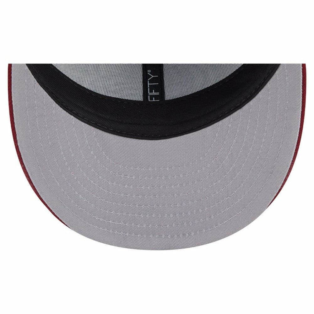 Colorado Avalanche New Era Wool Pin Low Profile 9FIFTY Snapback Hat - Gray/Burgundy | US 202715569