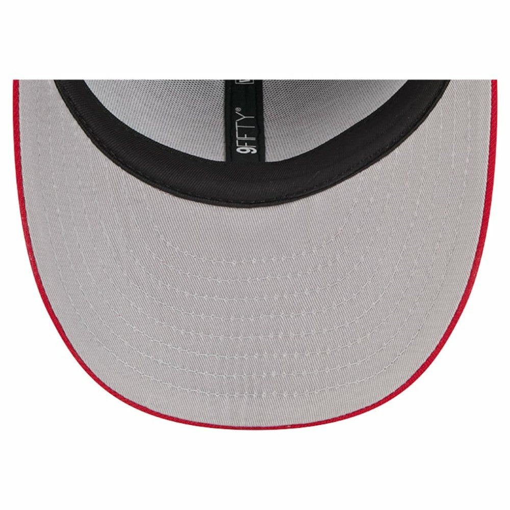 Detroit Red Wings New Era Wool Pin Low Profile 9FIFTY Snapback Hat - Gray/Red | US 202715574