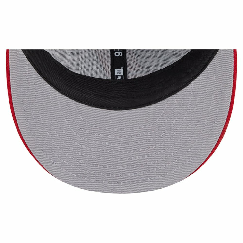 New Jersey Devils New Era Wool Pin Low Profile 9FIFTY Snapback Hat - Gray/Red | US 202715576