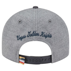 Vegas Golden Knights New Era Wool Pin Low Profile 9FIFTY Snapback Hat - Gray/Black | US 202715583