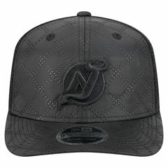 New Jersey Devils New Era Quilted Nylon 9SEVENTY Adjustable Trucker Hat - Black | US 202715656