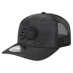 Philadelphia Flyers New Era Quilted Nylon 9SEVENTY Adjustable Trucker Hat - Black | US 202715659