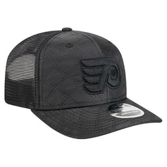 Philadelphia Flyers New Era Quilted Nylon 9SEVENTY Adjustable Trucker Hat - Black | US 202715659