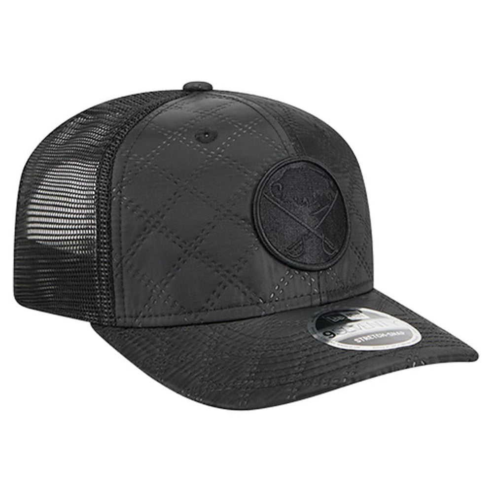 Buffalo Sabres New Era Quilted Nylon 9SEVENTY Adjustable Trucker Hat - Black | US 202715670