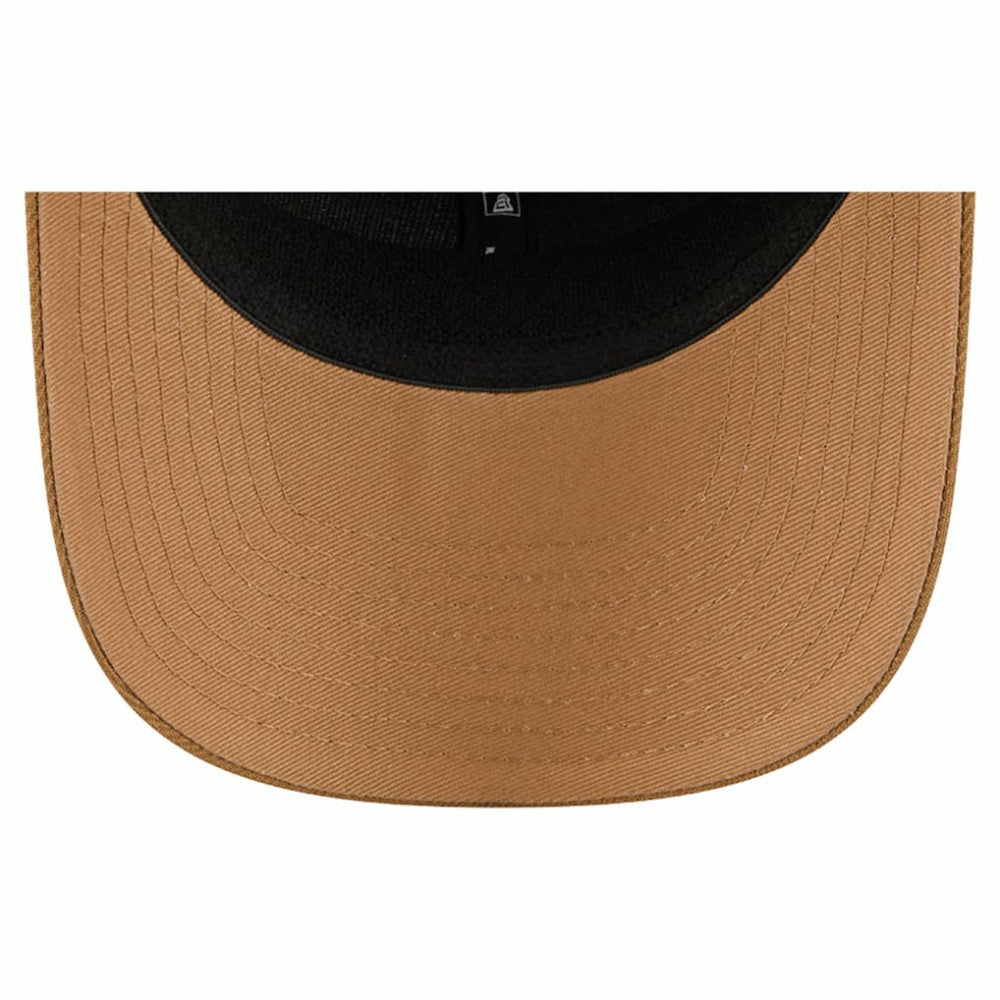New Jersey Devils New Era Two-Tone Trucker 9SEVENTY Stretch Snap Adjustable Hat - Tan/Light Brown | US 202715682