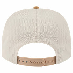 Vegas Golden Knights New Era Two-Tone Trucker 9SEVENTY Stretch Snap Adjustable Hat - Tan/Light Brown | US 202715687