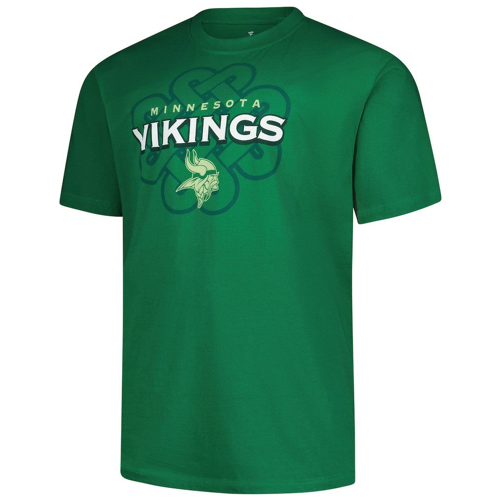 Minnesota Vikings Big & Tall Celtic T-Shirt - Kelly Green T-shirts