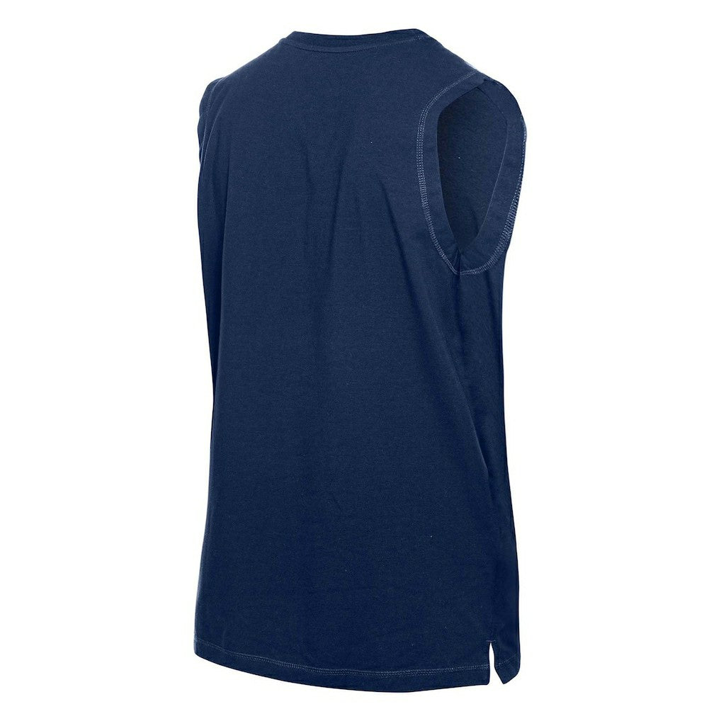 Dallas Cowboys New Era Leisure Collection Muscle Tank Top - Navy Tops