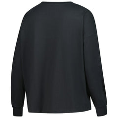 Minnesota Vikings '47 Women's Plus Size Muse Sydney Long Sleeve T-Shirt - Black T-shirts
