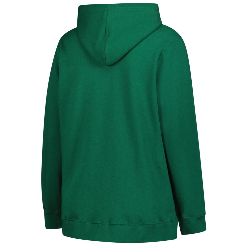 Green Bay Packers '47 Women's Plus Size Whirlwind Naomi Hoodie - Green Hoodies