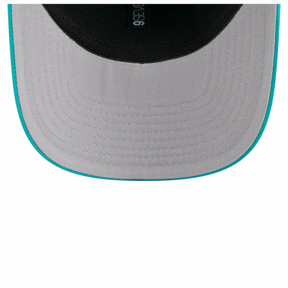 Miami Dolphins New Era Chant 9SEVENTY Stretch-Snap Hat - Aqua Hats