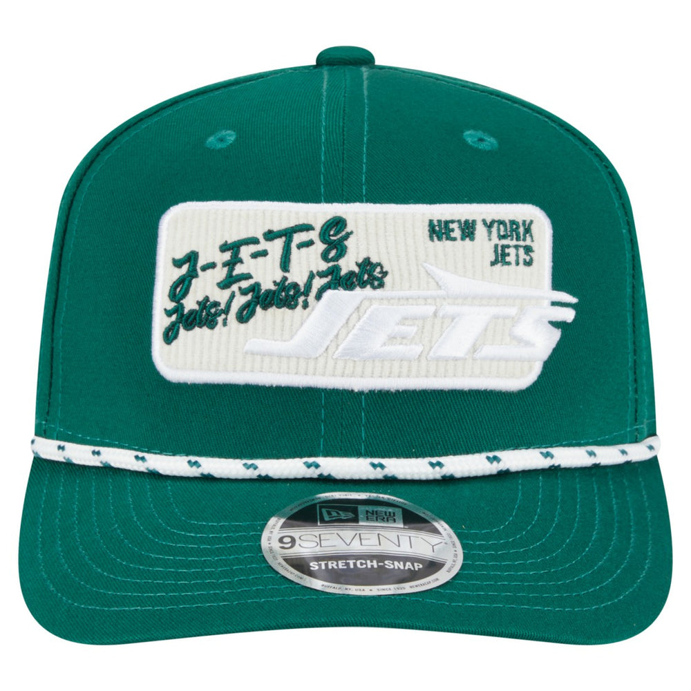 New York Jets New Era Chant 9SEVENTY Stretch-Snap Hat - Green Hats