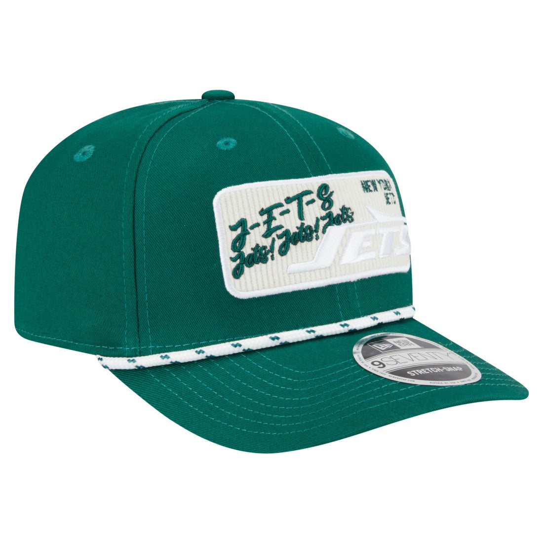 New York Jets New Era Chant 9SEVENTY Stretch-Snap Hat - Green Hats