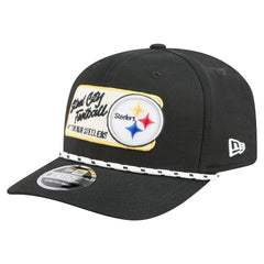 Pittsburgh Steelers New Era Chant 9SEVENTY Stretch-Snap Hat - Black Hats