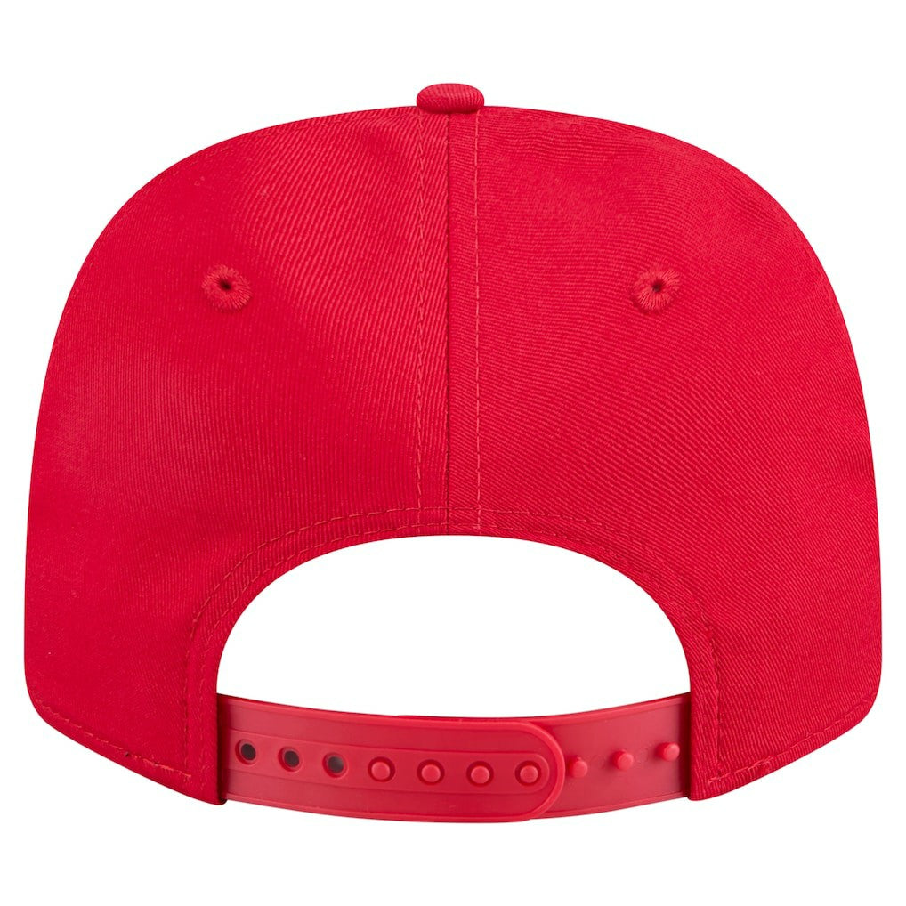 San Francisco 49ers New Era Chant 9SEVENTY Stretch-Snap Hat - Scarlet Hats