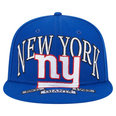 New York Giants New Era Oversized 59FIFTY Fitted Hat - Royal Hats