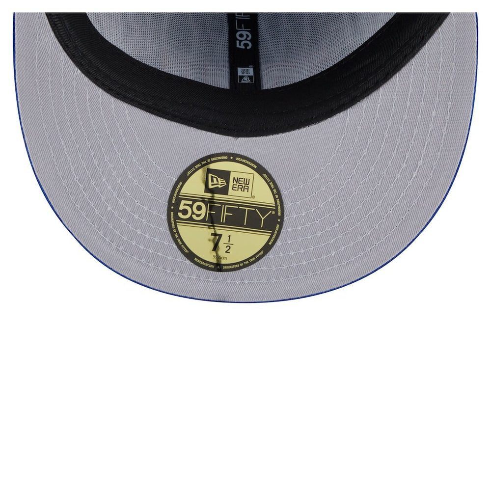 New York Giants New Era Oversized 59FIFTY Fitted Hat - Royal Hats
