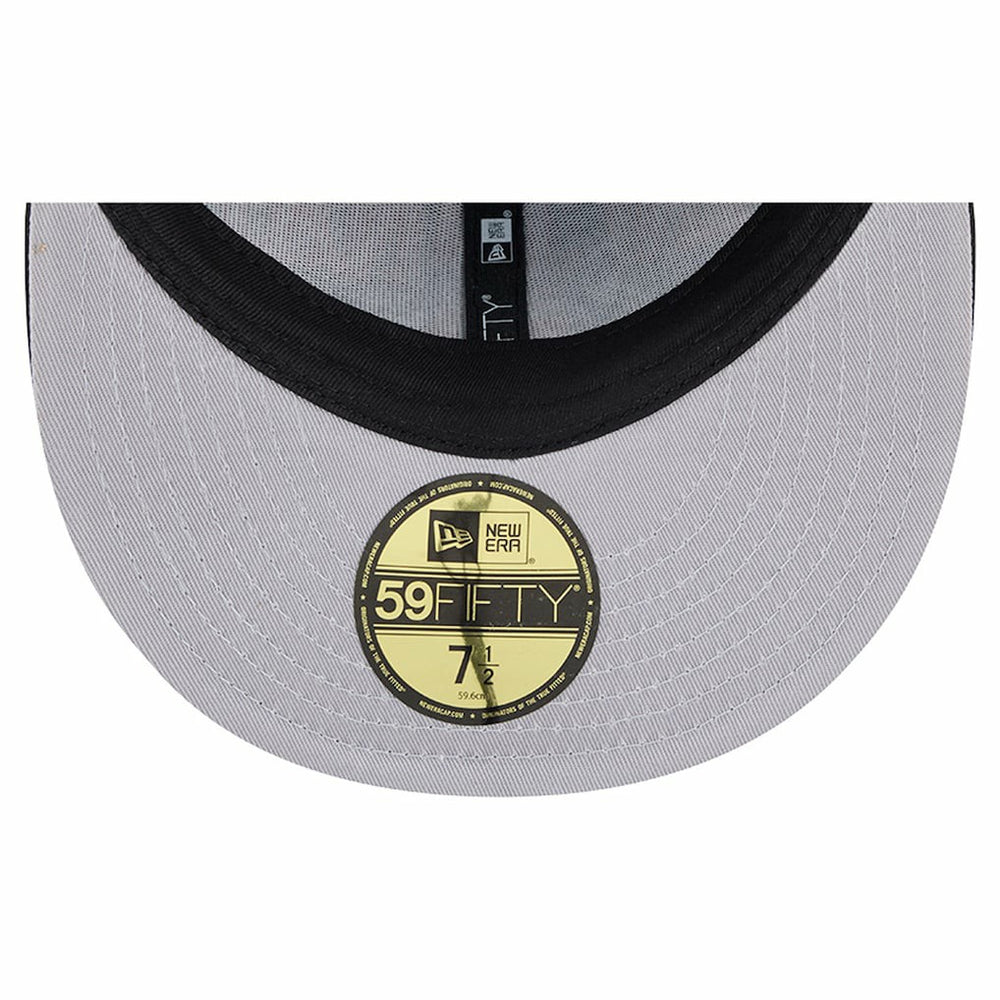 Cincinnati Bengals New Era Head Oversized 59FIFTY Fitted Hat - Black Hats