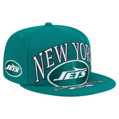 New York Jets New Era Oversized 59FIFTY Fitted Hat - Green Hats