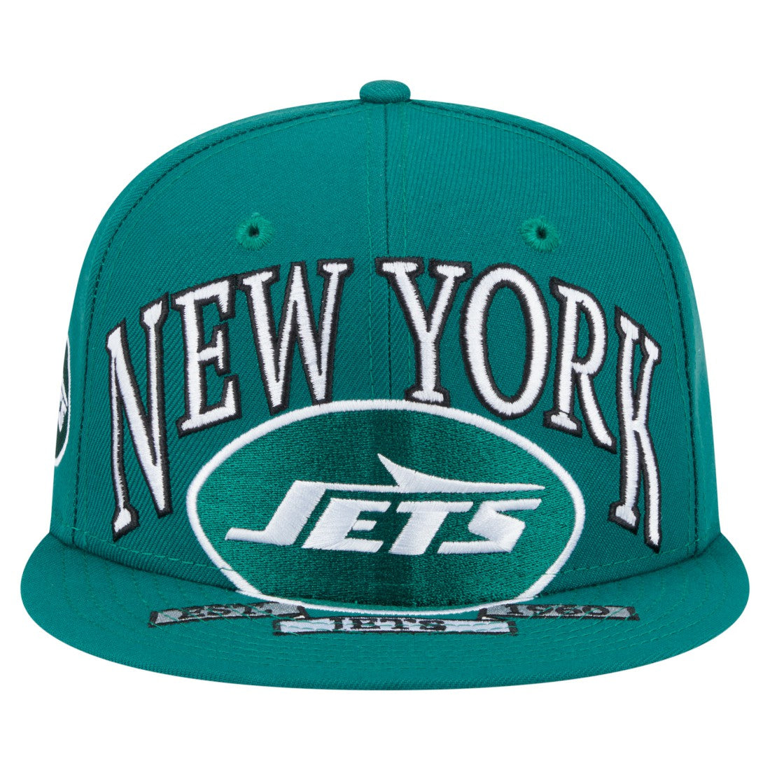 New York Jets New Era Oversized 59FIFTY Fitted Hat - Green Hats