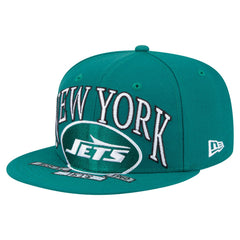 New York Jets New Era Oversized 59FIFTY Fitted Hat - Green Hats