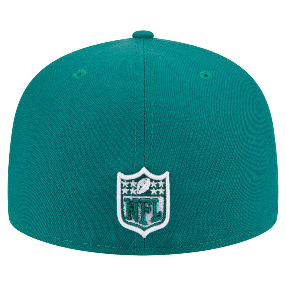 New York Jets New Era Oversized 59FIFTY Fitted Hat - Green Hats
