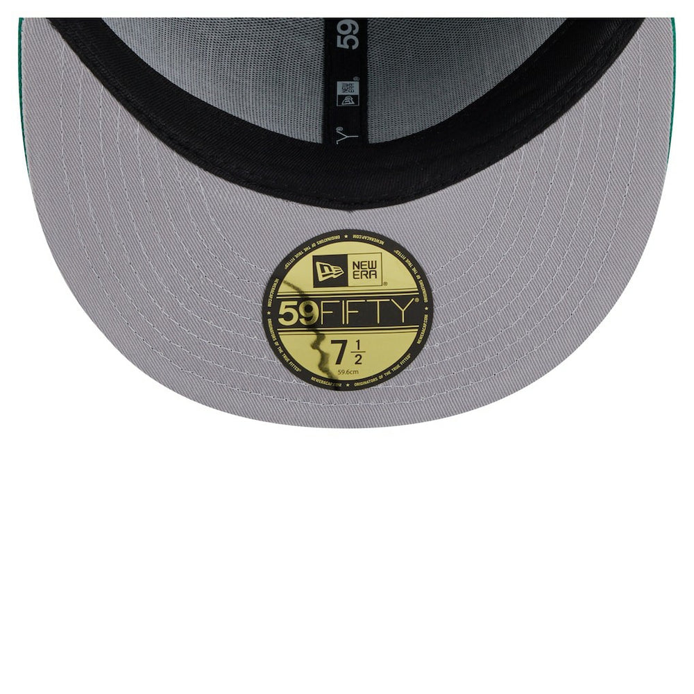 Philadelphia Eagles New Era Throwback Oversized 59FIFTY Fitted Hat - Kelly Green Hats