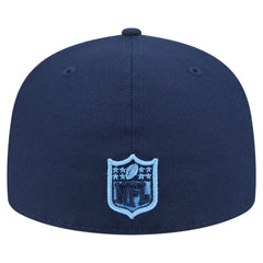 Tennessee Titans New Era Oversized 59FIFTY Fitted Hat - Navy Hats