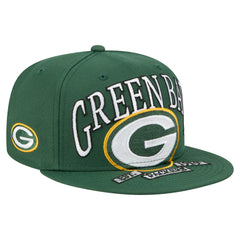 Green Bay Packers New Era Oversized 59FIFTY Fitted Hat - Green Hats