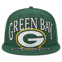 Green Bay Packers New Era Oversized 59FIFTY Fitted Hat - Green Hats
