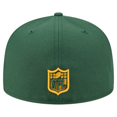 Green Bay Packers New Era Oversized 59FIFTY Fitted Hat - Green Hats