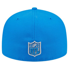 Detroit Lions New Era Oversized 59FIFTY Fitted Hat - Blue Hats
