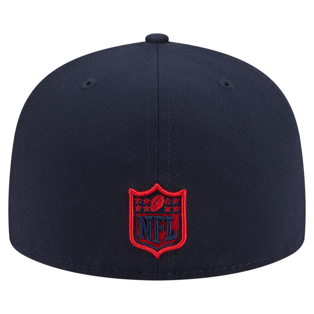 Houston Texans New Era Oversized 59FIFTY Fitted Hat - Navy Hats