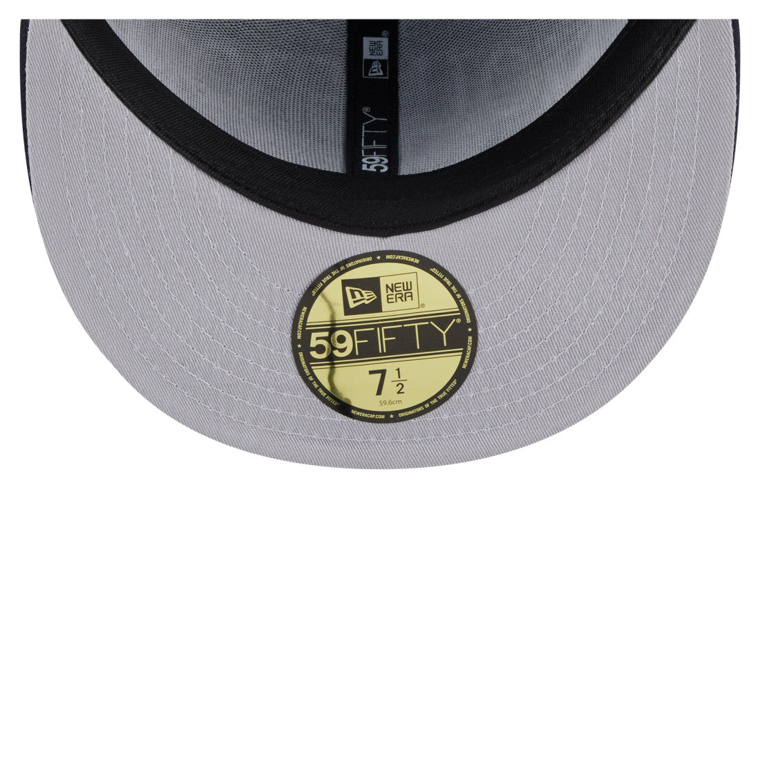Houston Texans New Era Oversized 59FIFTY Fitted Hat - Navy Hats