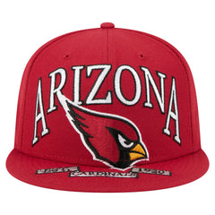 Arizona Cardinals New Era Oversized 59FIFTY Fitted Hat - Cardinal Hats