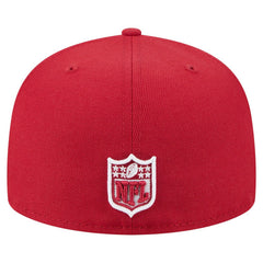 Arizona Cardinals New Era Oversized 59FIFTY Fitted Hat - Cardinal Hats
