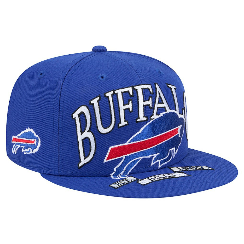 Buffalo Bills New Era Oversized 59FIFTY Fitted Hat - Royal Hats