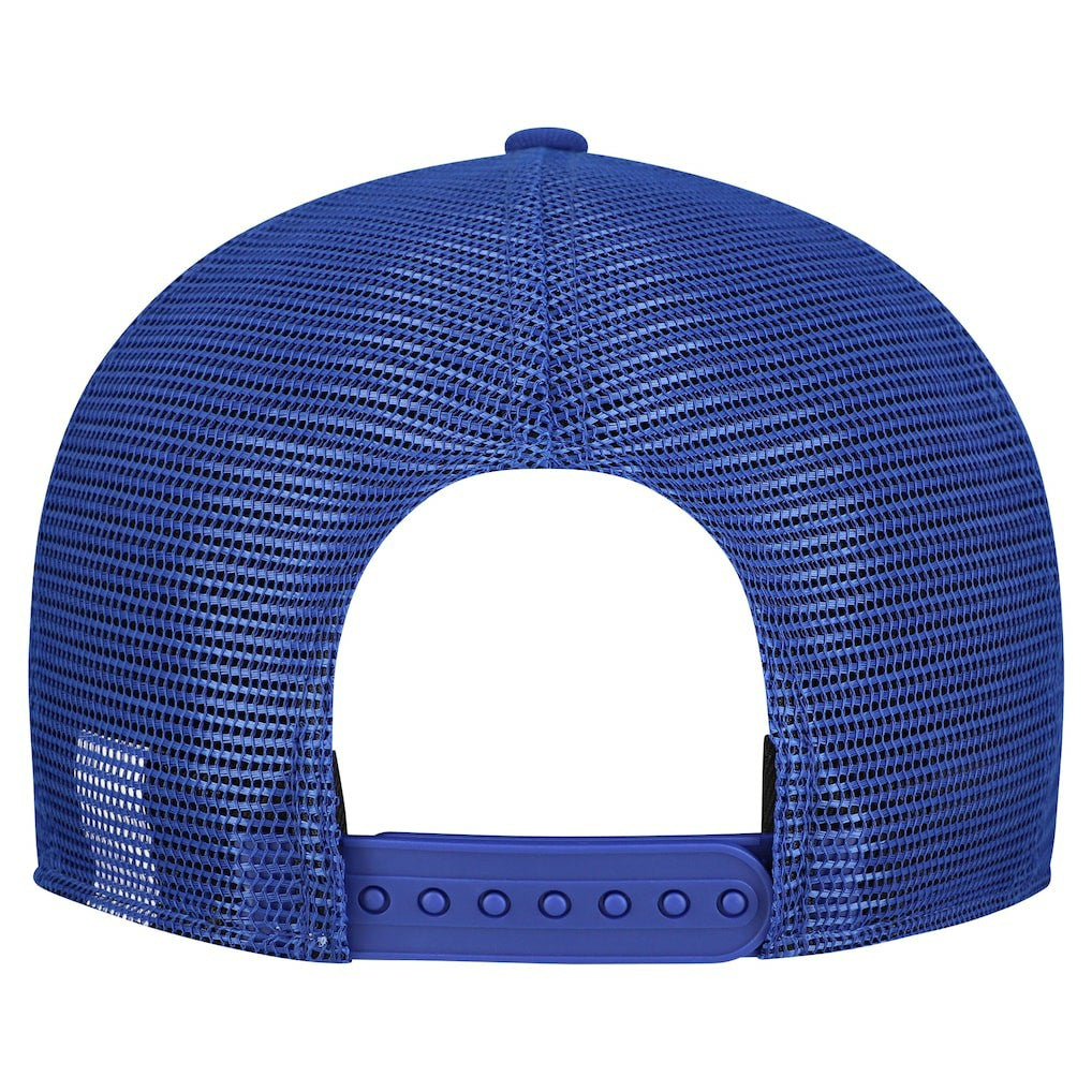 Buffalo Bills New Era Cork Split Panel 9FIFTY Trucker Snapback Hat - Gray/Royal Hats