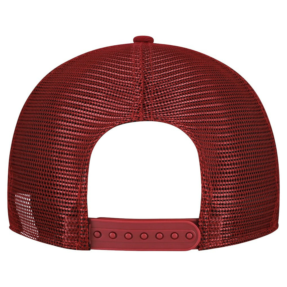 Washington Commanders New Era Cork Split Panel 9FIFTY Trucker Snapback Hat - Gray/Burgundy Hats