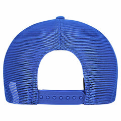 Los Angeles Rams New Era Cork Split Panel 9FIFTY Trucker Snapback Hat - Gray/Royal Hats