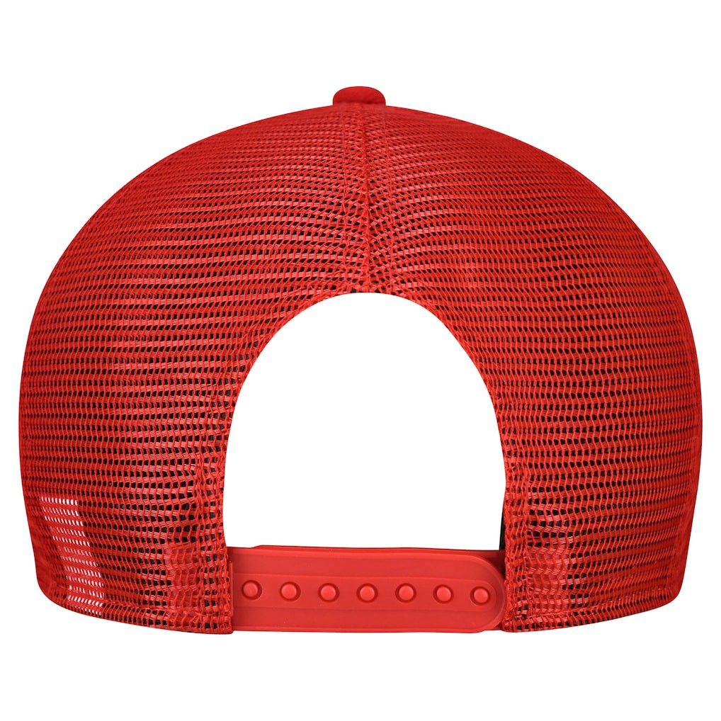 San Francisco 49ers New Era Cork Split Panel 9FIFTY Trucker Snapback Hat - Gray/Scarlet Hats