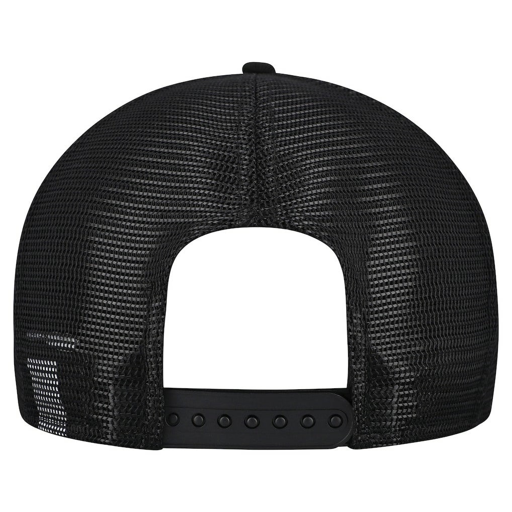 Baltimore Ravens New Era Cork Split Panel 9FIFTY Trucker Snapback Hat - Gray/Black Hats