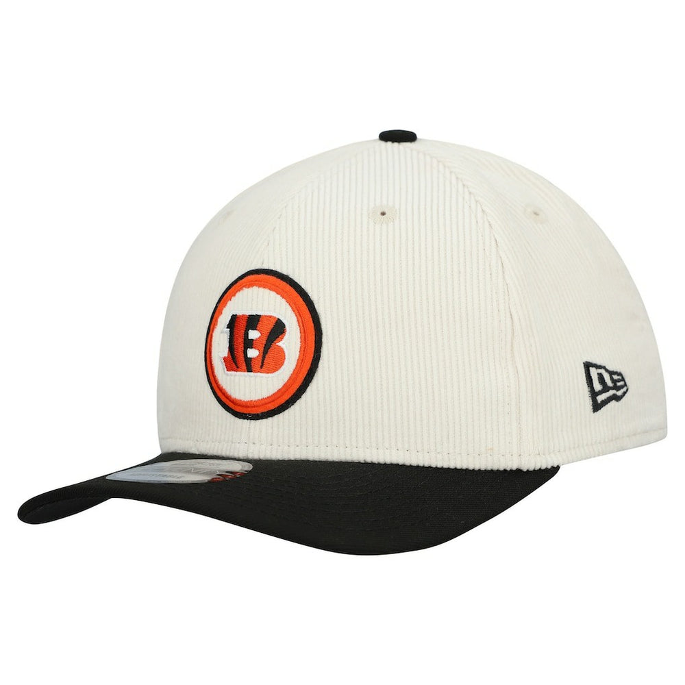 Cincinnati Bengals New Era Loyal Corduroy 9SEVENTY Adjustable Hat - Stone Hats