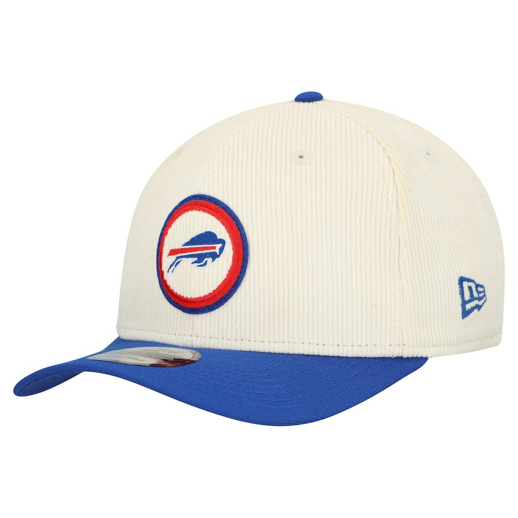 Buffalo Bills New Era Loyal Corduroy 9SEVENTY Adjustable Hat - Stone Hats