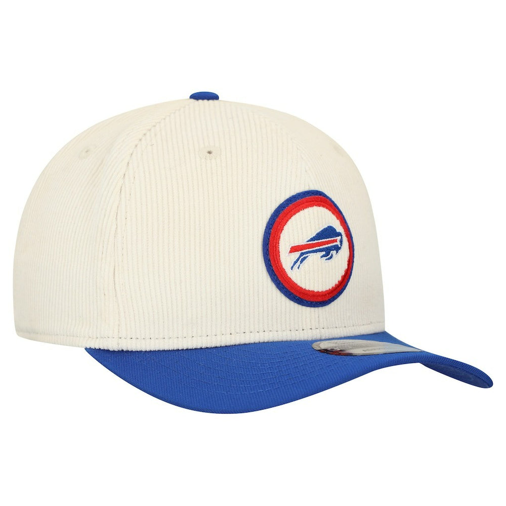 Buffalo Bills New Era Loyal Corduroy 9SEVENTY Adjustable Hat - Stone Hats