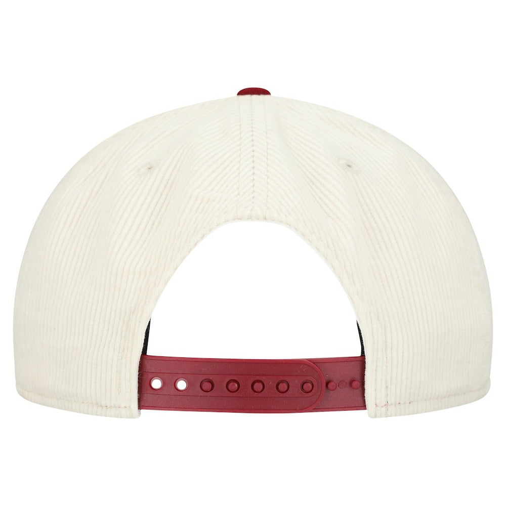 Washington Commanders New Era Loyal Corduroy 9SEVENTY Adjustable Hat - Stone Hats