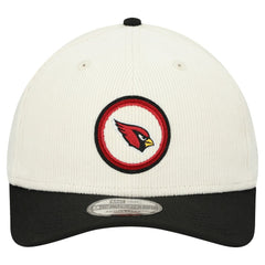 Arizona Cardinals New Era Loyal Corduroy 9SEVENTY Adjustable Hat - Stone Hats